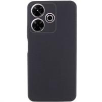 Чохол TPU GETMAN Liquid Silk Full Camera для Xiaomi Redmi 13 4G / Poco M6 4G Чорний / Black