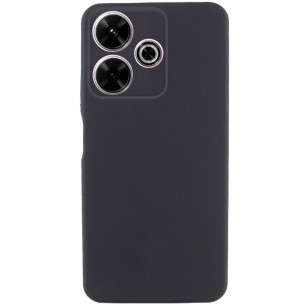 Чохол TPU GETMAN Liquid Silk Full Camera для Xiaomi Redmi 13 4G / Poco M6 4G Чорний / Black
