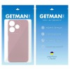 Чохол TPU GETMAN Liquid Silk Full Camera для Xiaomi Redmi 13 4G / Poco M6 4G Рожевий / Pink Sand