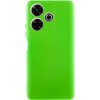 Чохол TPU GETMAN Liquid Silk Full Camera для Xiaomi Redmi 13 4G / Poco M6 4G Салатовий / Neon Green