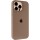 Чохол Silicone Case Full Protective (AA) для Apple iPhone 16 Pro Max (6.9") Коричневий / Brown