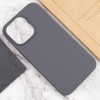 Чехол Silicone Case Full Protective (AA) NO LOGO для Apple iPhone 16 Pro (6.3") Серый / Dark Gray
