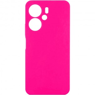 Чехол Silicone Cover Lakshmi Full Camera (AAA) для Xiaomi Redmi 13C 4G/5G / Poco C65 / Poco M6 5G Розовый / Barbie pink