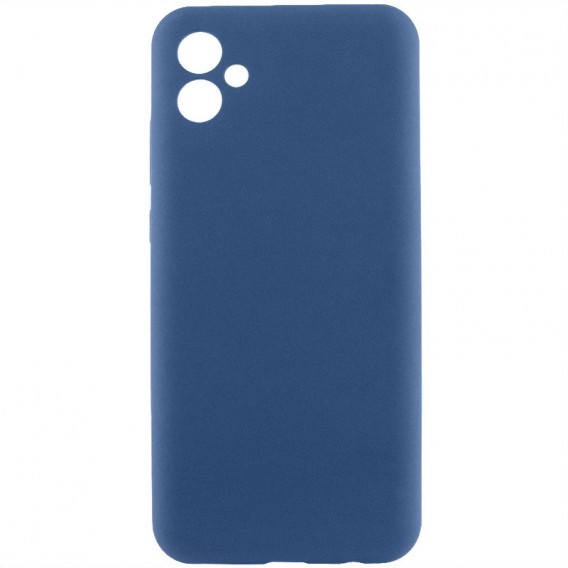 Чохол Silicone Cover Lakshmi Full Camera (AA) для Samsung Galaxy A06 Синій / Navy Blue