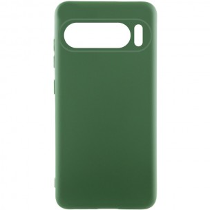 Чохол Silicone Cover Lakshmi (AA) для Google Pixel 9 / 9 Pro Зелений / Dark green