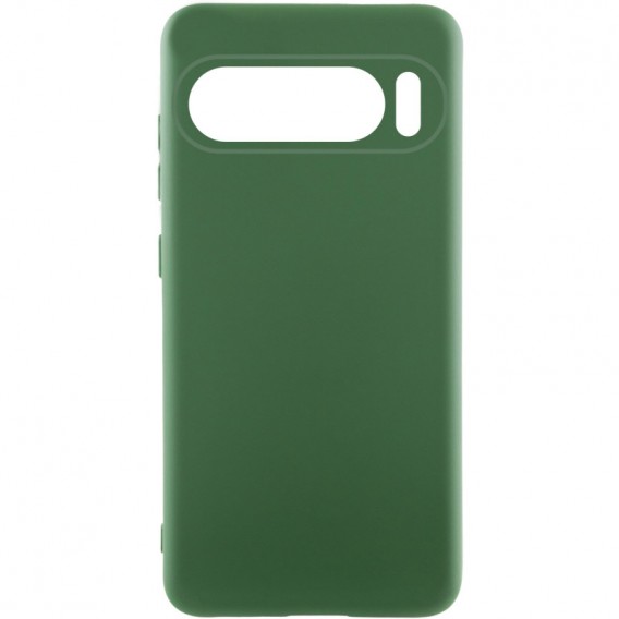 Чохол Silicone Cover Lakshmi (AA) для Google Pixel 9 / 9 Pro Зелений / Dark green