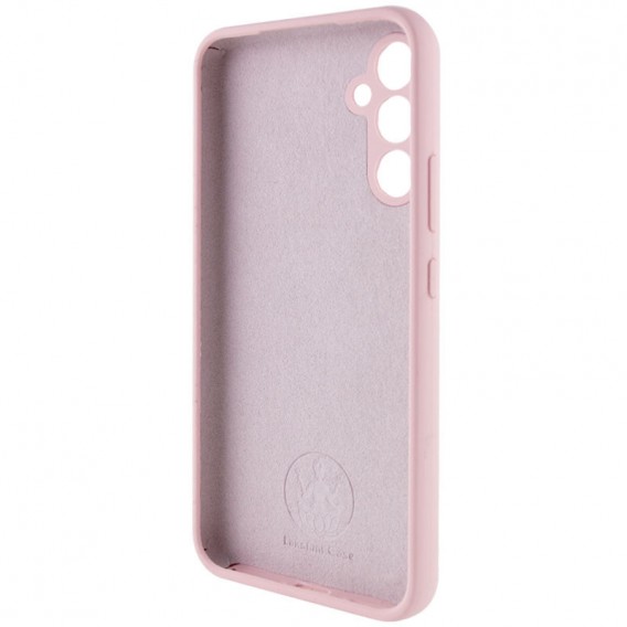 Чохол Silicone Cover Lakshmi Full Camera (AAA) для Samsung Galaxy S24 FE Рожевий / Pink Sand