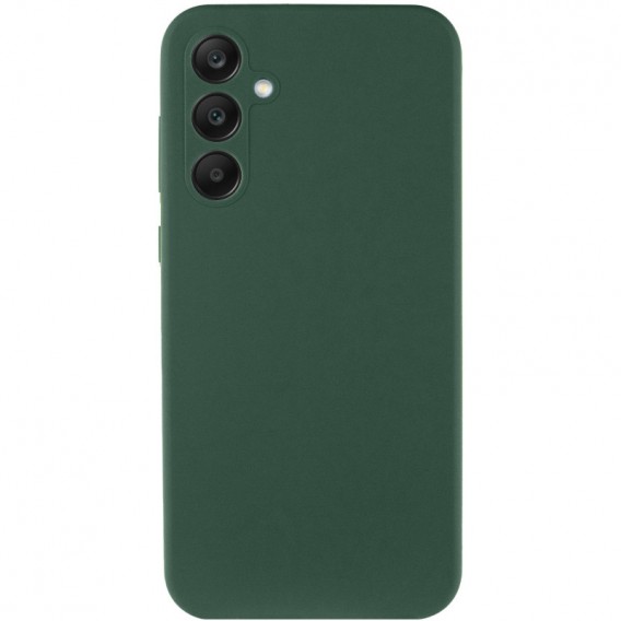 Чохол Silicone Cover Lakshmi Full Camera (AAA) для Samsung Galaxy S24 FE Зелений / Cyprus Green