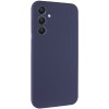 Чехол Silicone Cover Lakshmi Full Camera (AAA) для Samsung Galaxy S24 FE Темно-синий / Midnight blue