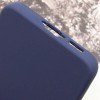 Чехол Silicone Cover Lakshmi Full Camera (AAA) для Samsung Galaxy S24 FE Темно-синий / Midnight blue