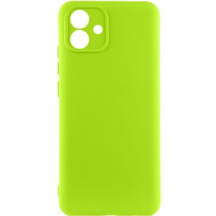 Чехол TPU GETMAN Liquid Silk Full Camera для Samsung Galaxy A05 Салатовый / Neon Green Чехол TPU GETMAN Liquid Silk Full Camera для Samsung Galaxy A05 Салатовый / Neon Green