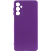 Чохол TPU GETMAN Liquid Silk Full Camera для Samsung Galaxy A15 4G/5G / M15 5G Фіолетовий / Purple