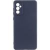 Чохол TPU GETMAN Liquid Silk Full Camera для Samsung Galaxy A55 Синій / Midnight Blue