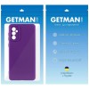 Чехол TPU GETMAN Liquid Silk Full Camera для Samsung Galaxy A55 Фиолетовый / Purple