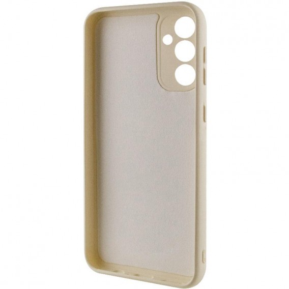 Чехол TPU GETMAN Liquid Silk Full Camera для Samsung Galaxy A55 Песочный / Sand