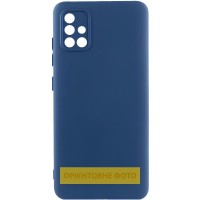 Чохол TPU GETMAN Liquid Silk Full Camera для Xiaomi Redmi 9C Синій / Deep navy