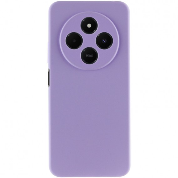 Чехол Silicone Cover Lakshmi Full Camera (AA) для Xiaomi Redmi 14C / Poco C75 Сиреневый / Dasheen