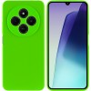Чохол Silicone Cover Lakshmi Full Camera (AA) для Xiaomi Redmi 14C / Poco C75 Салатовий / Neon Green