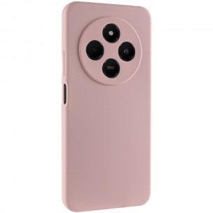 Чехол Silicone Cover Lakshmi Full Camera (AA) для Xiaomi Redmi 14C / Poco C75 Розовый / Pink Sand