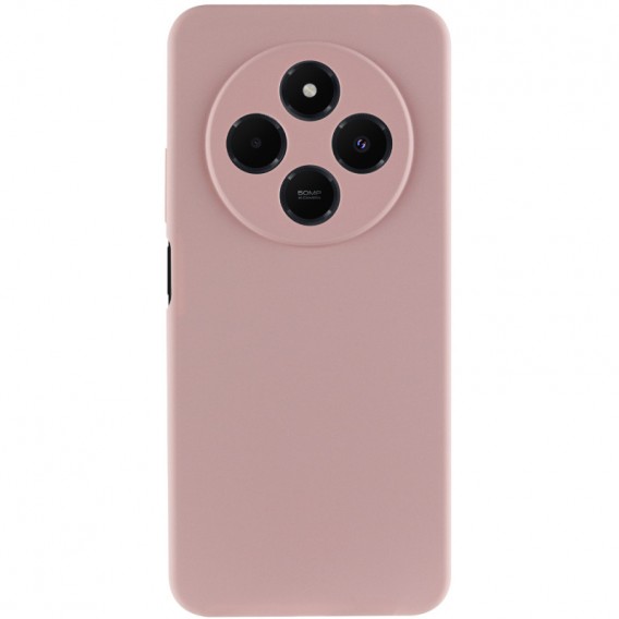 Чохол Silicone Cover Lakshmi Full Camera (AA) для Xiaomi Redmi 14C / Poco C75 Рожевий / Pink Sand
