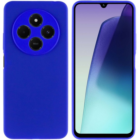 Чохол Silicone Cover Lakshmi Full Camera (AA) для Xiaomi Redmi 14C / Poco C75 Синій / Iris