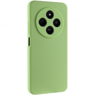 Чехол Silicone Cover Lakshmi Full Camera (AA) для Xiaomi Redmi 14C / Poco C75 Зеленый / Pistachio