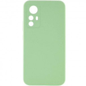 Чохол TPU GETMAN Liquid Silk Full Camera для Xiaomi Redmi Note 12S Зелений / Pistachio