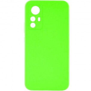 Чехол TPU GETMAN Liquid Silk Full Camera для Xiaomi Redmi Note 12S Салатовый / Neon Green Чехол TPU GETMAN Liquid Silk Full Camera для Xiaomi Redmi Note 12S Салатовый / Neon Green