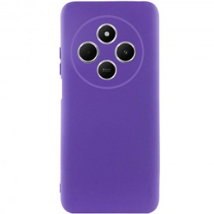 Чехол TPU GETMAN Liquid Silk Full Camera для Xiaomi Redmi 14C / Poco C75 Фиолетовый / Ultra Violet Чехол TPU GETMAN Liquid Silk Full Camera для Xiaomi Redmi 14C / Poco C75 Фиолетовый / Ultra Violet