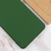 Чехол TPU GETMAN Liquid Silk Full Camera для Xiaomi Redmi 14C / Poco C75 Зеленый / Dark green