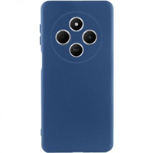 Чохол TPU GETMAN Liquid Silk Full Camera для Xiaomi Redmi 14C / Poco C75 Синій / Navy Blue Чохол TPU GETMAN Liquid Silk Full Camera для Xiaomi Redmi 14C / Poco C75 Синій / Navy Blue
