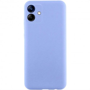 Чохол TPU GETMAN Liquid Silk Full Camera для Samsung Galaxy A06 Бузковий / Light purple Чохол TPU GETMAN Liquid Silk Full Camera для Samsung Galaxy A06 Бузковий / Light purple