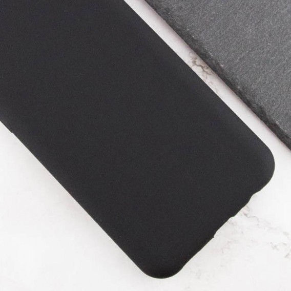 Чохол TPU GETMAN Liquid Silk Full Camera для Samsung Galaxy A06 Чорний / Black