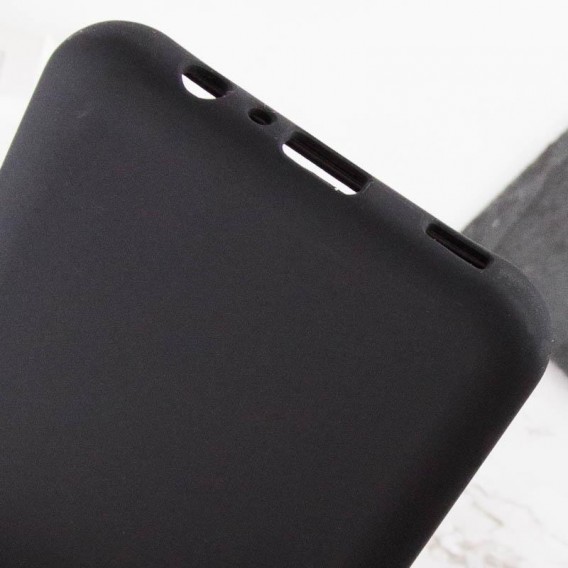 Чохол TPU GETMAN Liquid Silk Full Camera для Samsung Galaxy A06 Чорний / Black