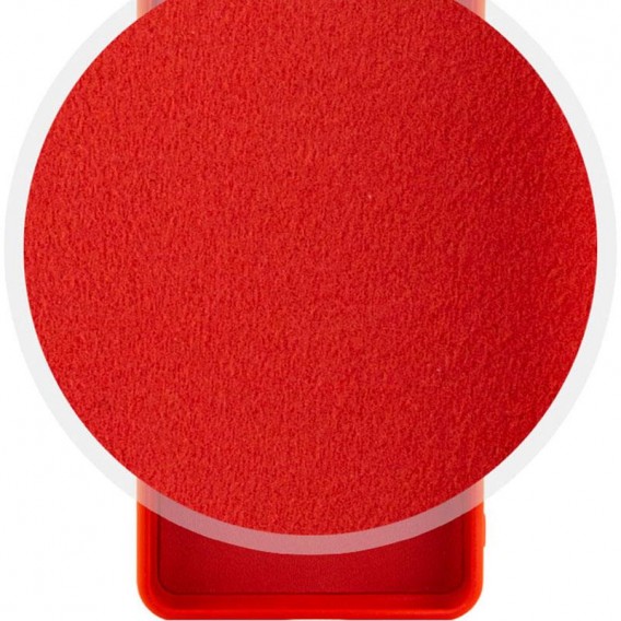 Чехол TPU GETMAN Liquid Silk Full Camera для Samsung Galaxy A06 Красный / Red