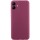 Чохол TPU GETMAN Liquid Silk Full Camera для Samsung Galaxy A06 Бордовий / Marsala