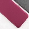 Чехол TPU GETMAN Liquid Silk Full Camera для Samsung Galaxy A06 Бордовый / Marsala