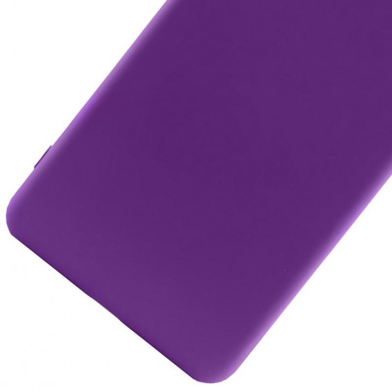 Чехол TPU GETMAN Liquid Silk Full Camera для Samsung Galaxy A06 Фиолетовый / Purple