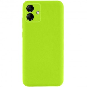 Чохол TPU GETMAN Liquid Silk Full Camera для Samsung Galaxy A06 Салатовий / Neon Green Чохол TPU GETMAN Liquid Silk Full Camera для Samsung Galaxy A06 Салатовий / Neon Green