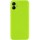 Чохол TPU GETMAN Liquid Silk Full Camera для Samsung Galaxy A06 Салатовий / Neon Green