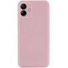 Чохол TPU GETMAN Liquid Silk Full Camera для Samsung Galaxy A06 Рожевий / Pink Sand