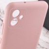 Чохол TPU GETMAN Liquid Silk Full Camera для Samsung Galaxy A06 Рожевий / Pink Sand