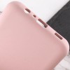 Чохол TPU GETMAN Liquid Silk Full Camera для Samsung Galaxy A06 Рожевий / Pink Sand