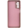 Чохол TPU GETMAN Liquid Silk Full Camera для Samsung Galaxy A16 4G/5G Рожевий / Pink Sand
