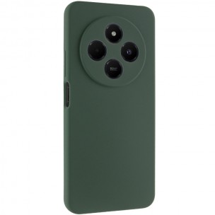 Чехол Silicone Cover Lakshmi Full Camera (AAA) для Xiaomi Redmi 14C / Poco C75 Зеленый / Cyprus Green