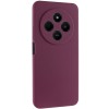 Чехол Silicone Cover Lakshmi Full Camera (AAA) для Xiaomi Redmi 14C / Poco C75 Бордовый / Plum