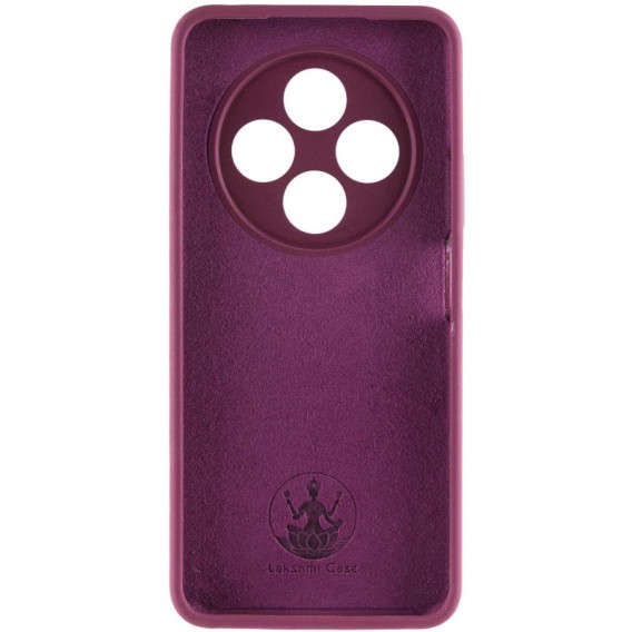 Чехол Silicone Cover Lakshmi Full Camera (AAA) для Xiaomi Redmi 14C / Poco C75 Бордовый / Plum