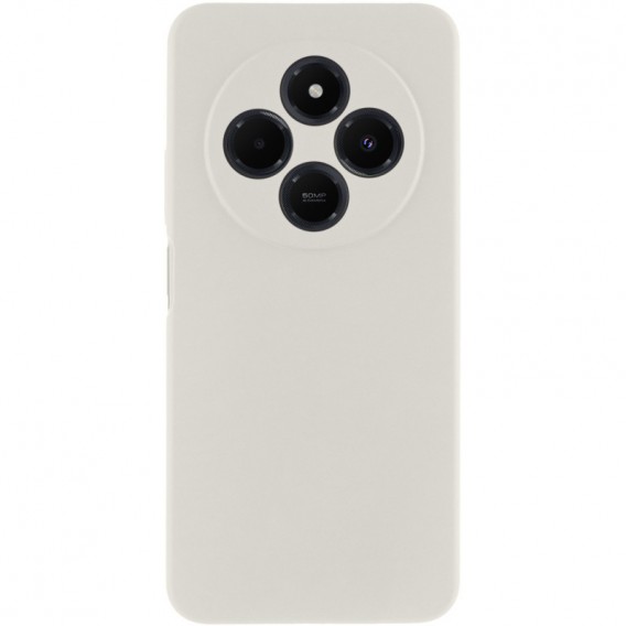 Чохол Silicone Cover Lakshmi Full Camera (AAA) для Xiaomi Redmi 14C / Poco C75 Білий / White