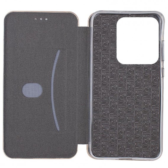 Шкіряний чохол-книжка Classy для Infinix Hot 40i / Spark Go 2024 / Spark 20 Золотий