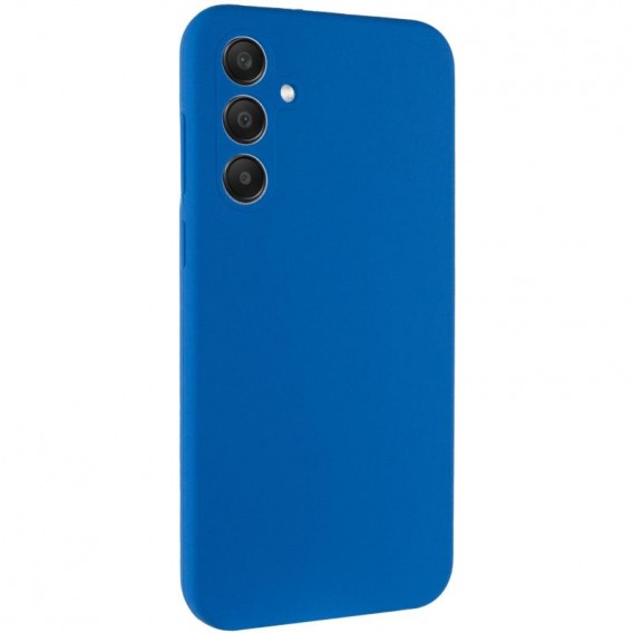 Чехол Silicone Cover Lakshmi Full Camera (AAA) для Samsung Galaxy A36 5G Синий / Denim Blue